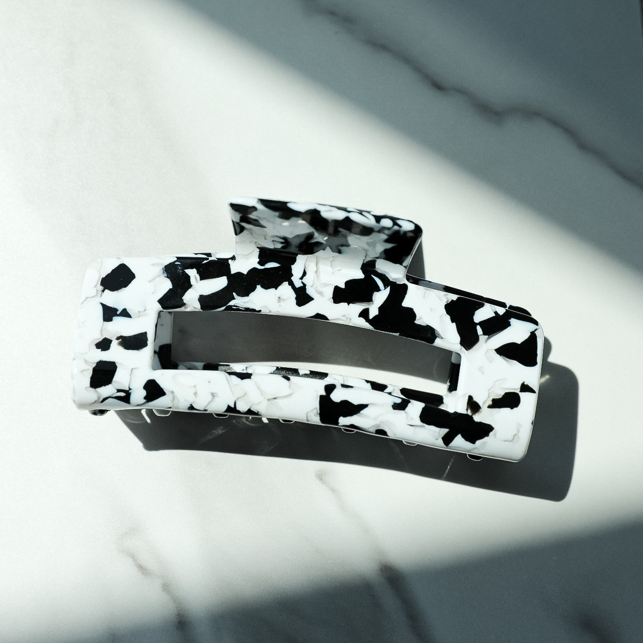 Acetic Big Hair Claw 丨 Marble